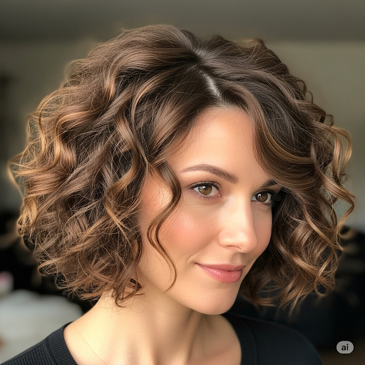 Curly Bob